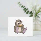 Mole Restaurant Burger Postkarte (Stehend Vorderseite)