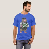Mole-Schachbrett-Schachbrettspiel T-Shirt (Vorne ganz)