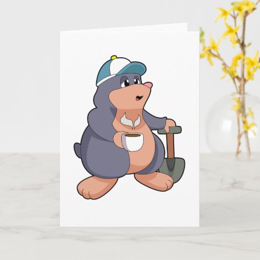 Mole Shovel Karte (Gelbe Blume)