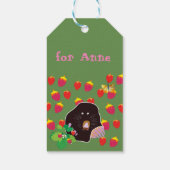 Mole Strawberries Custom Gift Tags Geschenkanhänger (Rückseite)