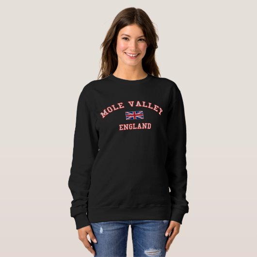 MOLE VALLEY British Flag Badge Sweatshirt (Vorne ganz)