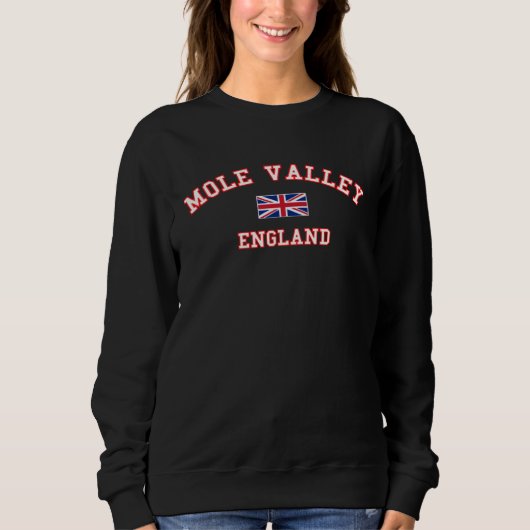 MOLE VALLEY British Flag Badge Sweatshirt (Vorderseite)