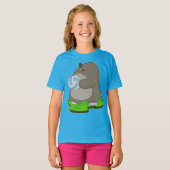 Mole Volleyball Spieler Volleyball T-Shirt (Vorne ganz)