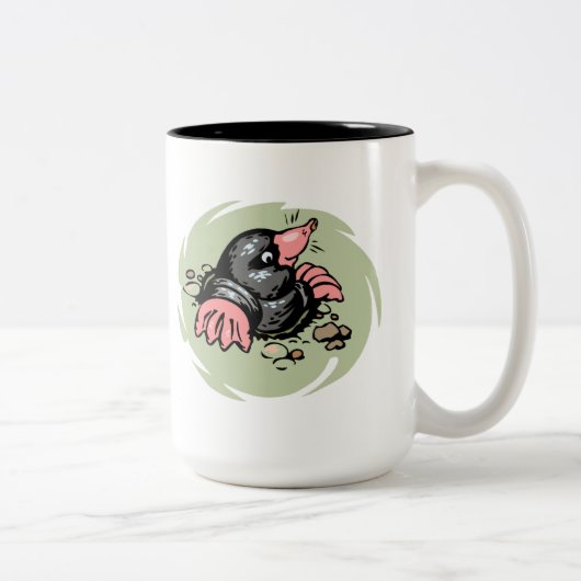 Mole Zweifarbige Tasse (Rechts)