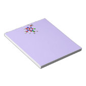 Molecule 3-D Rendering Notizblock (angewinkelt)