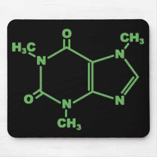 molecule_caffeine mousepad (Vorne)