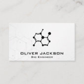 Molecule Icon | Visitenkarte des Wissenschaftsinge (Vorderseite)