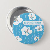 Molecule Muster Bio Chemie Orange Button (Vorne & Hinten)