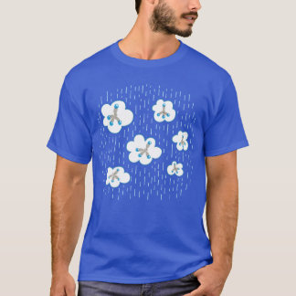 Molecule Muster Bio Chemie Orange T-Shirt