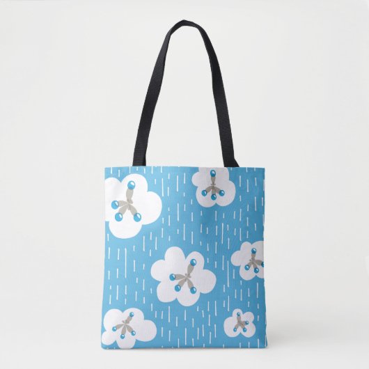 Molecule Muster Bio Chemie Orange Tasche (Vorderseite)