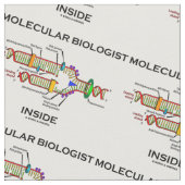 Molekularbiologe in der DNA-Replikation Stoff (Nahaufnahme)