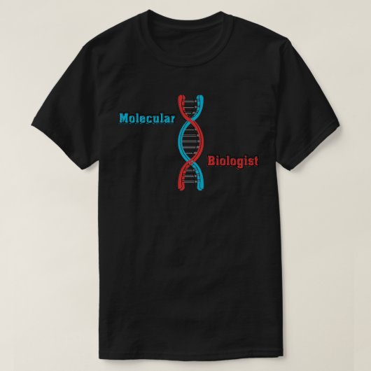 Molekularbiologe T-Shirt (Design vorne)