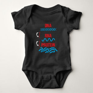 Molekularbiologie DNS RNS Protein-Zellbiologie Baby Strampler