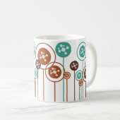 Molekularbiologie-Gänseblümchen Kaffeetasse (VorderseiteRechts)