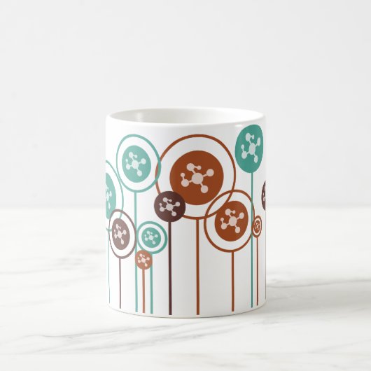 Molekularbiologie-Gänseblümchen Kaffeetasse (Mittel)