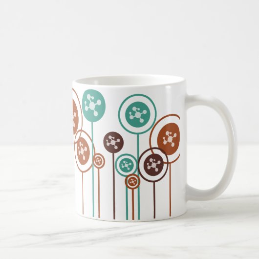 Molekularbiologie-Gänseblümchen Kaffeetasse (Rechts)