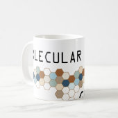 Molekularbiologie-Genie Kaffeetasse (Vorderseite Links)