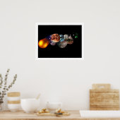 Molekulare Anfänge Poster (Küche)