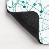 Molekulare Atom-Mausunterlage Mousepad (Ecke)