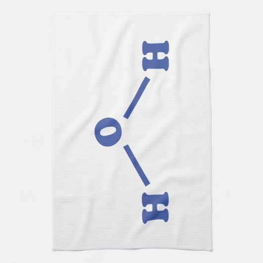 Molekulare chemische Formel Geschirrtuch (Vertikal)