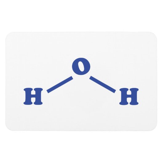 Molekulare chemische Formel Magnet (Horizontal)