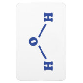 Molekulare chemische Formel Magnet (Vertikal)