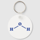 Molekulare chemische Formel Schlüsselanhänger (Vorderseite)
