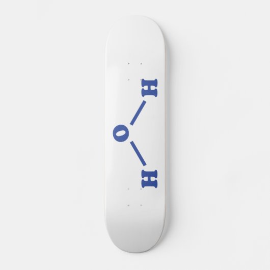 Molekulare chemische Formel Skateboard (Vorderseite)