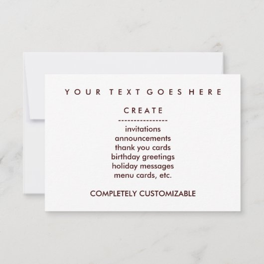 Molekulare Struktur C8H10N4O2 Einladung (Rückseite)