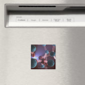 Molekulare Struktur des Koffeins Magnet (In Situ (Geschirrspüler))