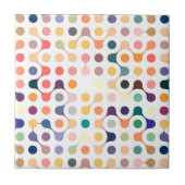 Molekulare Struktur-Muster Fliese (Vorderseite)