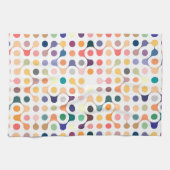 Molekulare Struktur-Muster Geschirrtuch (Horizontal)