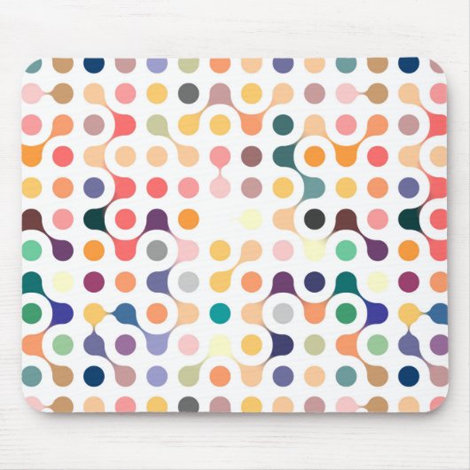 Molekulare Struktur-Muster Mousepad (Vorne)