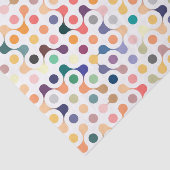 Molekulare Struktur-Muster Seidenpapier (Ausschnitt)