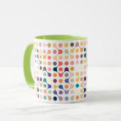 Molekulare Struktur-Muster Tasse (Vorderseite Links)