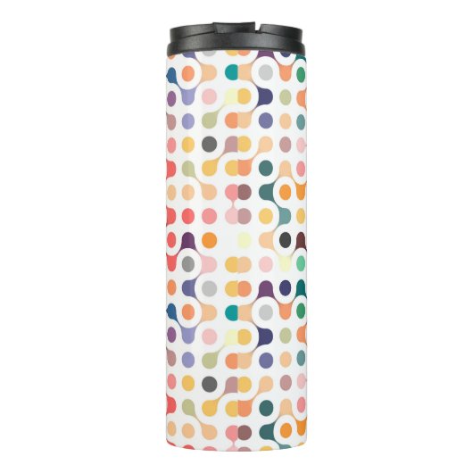 Molekulare Struktur-Muster Thermosbecher (Rückseite)