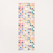 Molekulare Struktur-Muster Yogamatte (Vorderseite)