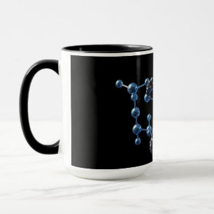 Molekularer Pi-Tag Chemie Wissenschaft Kaffee Tasse