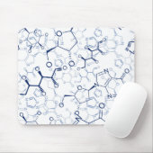Molekulares Mittel-Konstrukt-Chemie-Mausunterlage Mousepad (Mit Mouse)