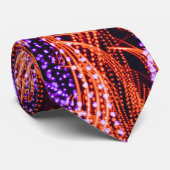 Molekulares themenorientiertes, Mikro-gewundene Krawatte (Gerollt)