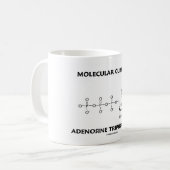 Molekulares Währungs-Adenosin-Triphosphat Kaffeetasse (Vorderseite Links)