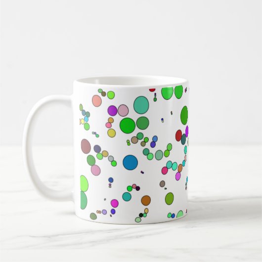 Moleküle 11oz Tasse (Links)