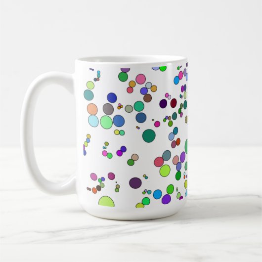 Moleküle 15 oz Tasse (Links)
