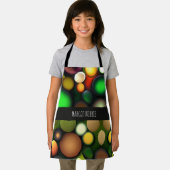 Molekülkreise Regenbogenmuster Schürze (Insitu)