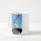 Molen in Nederland in Willemstad. Kaffeetasse (Vorderseite Links)