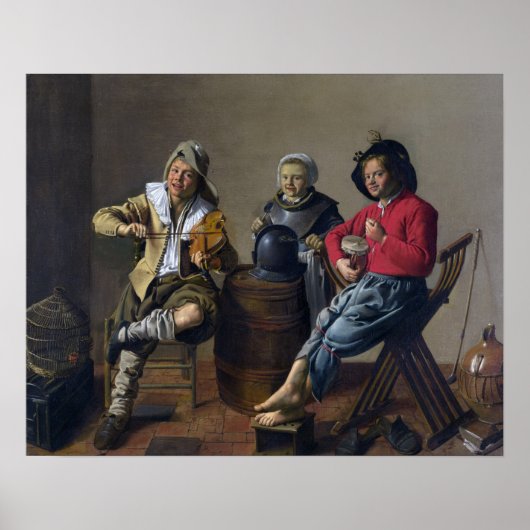 Molenaers Kunstposter "Making Music" Poster (Vorne)