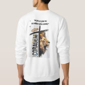 Moletom  "Aquele que me guarda não dorme" Sweatshirt (Rückseite)