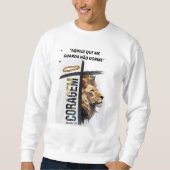 Moletom  "Aquele que me guarda não dorme" Sweatshirt (Vorderseite)