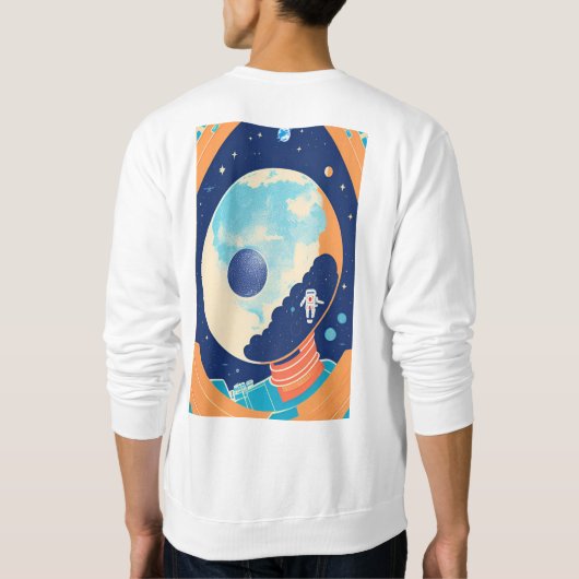 Moletom Astronauta Sweatshirt (Rückseite)