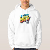 Moletom branco ENNOID GRÁFITT logo colorido Hoodie (Vorderseite)